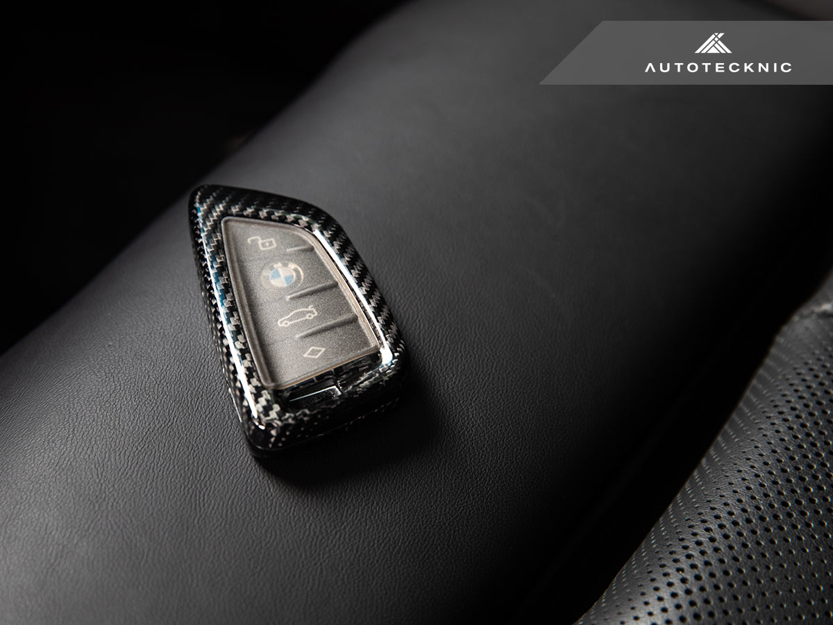AutoTecknic Dry Carbon Remote Key Case - BMW F90 M5 | G30 5-Series | G32 6-Series GT