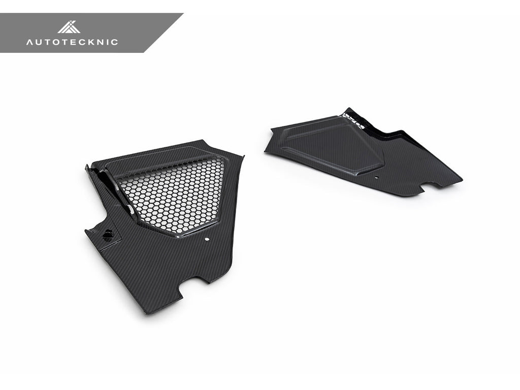 AutoTecknic Dry Carbon Engine Cowl Panel Trim Set - G20 M340I