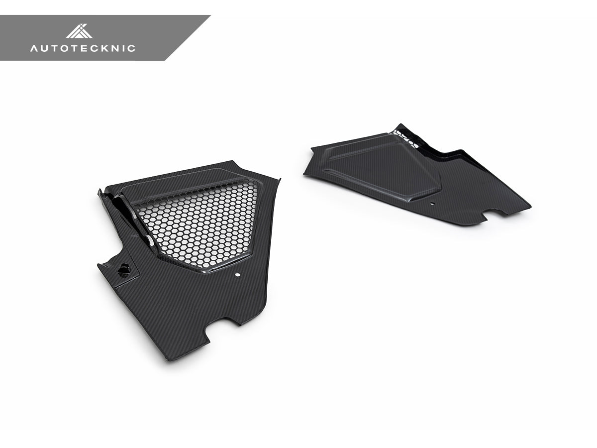 AutoTecknic Dry Carbon Engine Cowl Panel Trim Set - G20 M340I