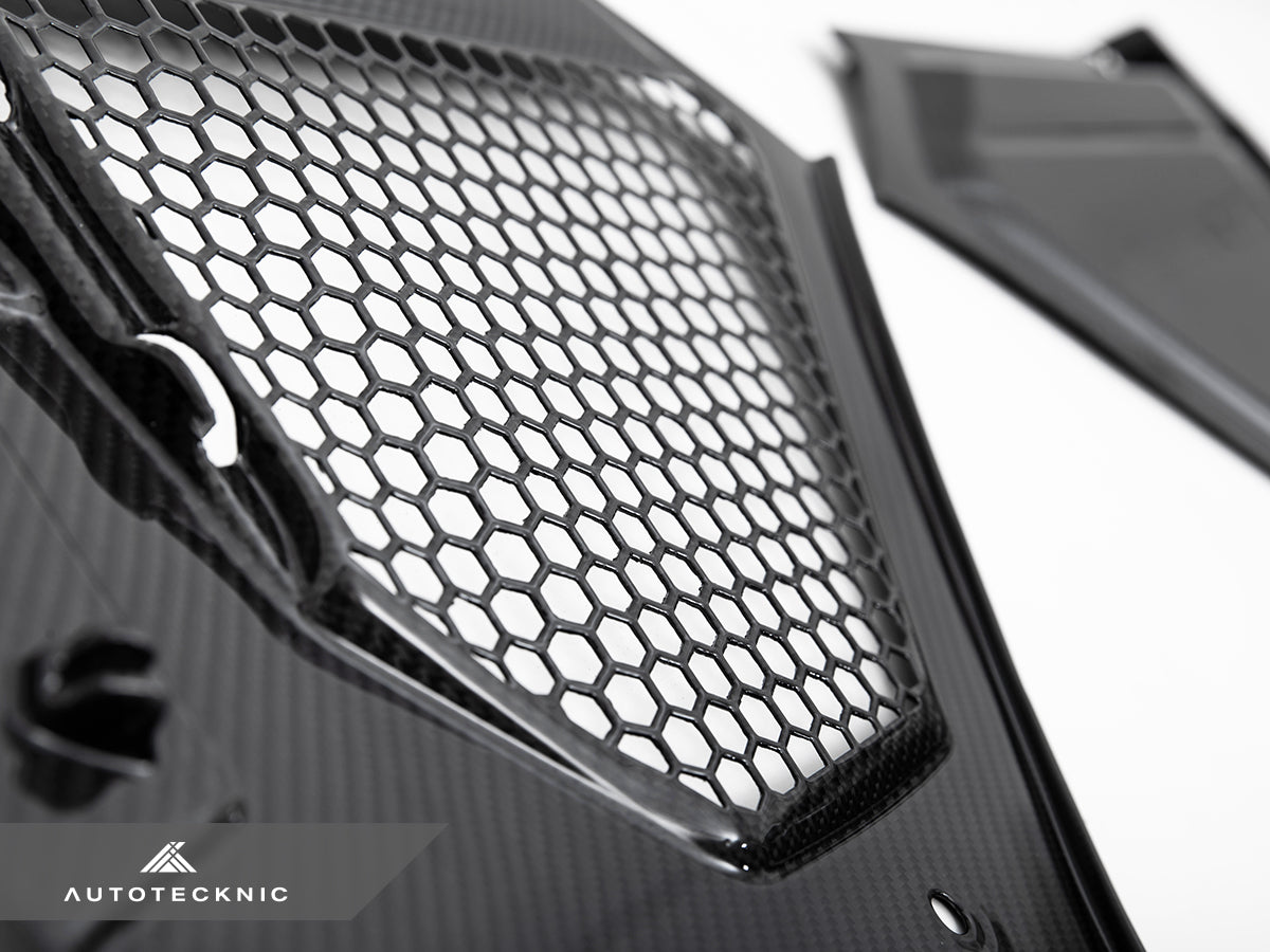 AutoTecknic Dry Carbon Engine Cowl Panel Trim Set - G20 M340I