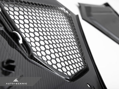 AutoTecknic Dry Carbon Engine Cowl Panel Trim Set - G20 M340I