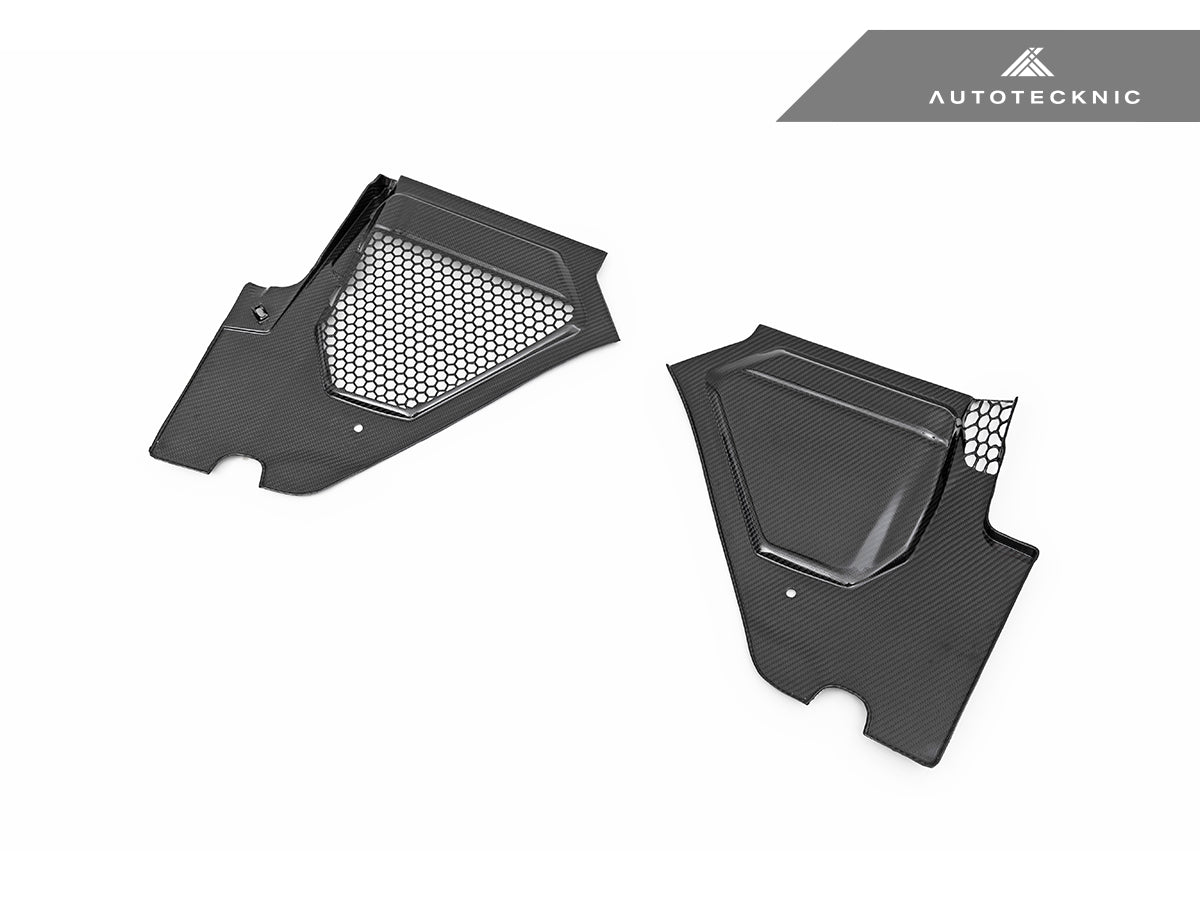 AutoTecknic Dry Carbon Engine Cowl Panel Trim Set - G20 M340I