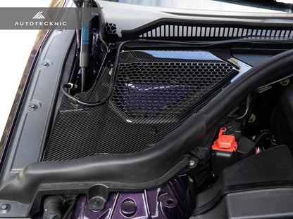 AutoTecknic Dry Carbon Engine Cowl Panel Trim Set - G20 M340I