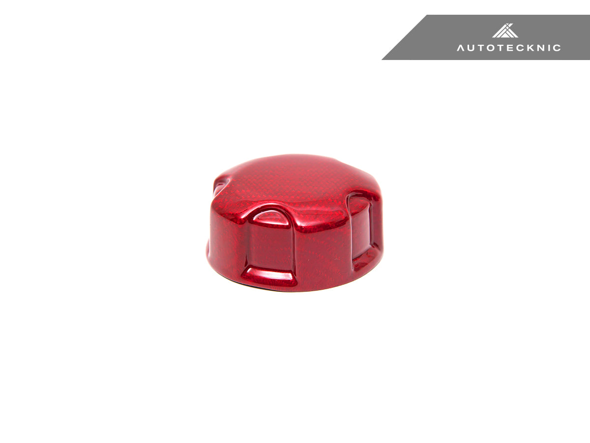 AutoTecknic Dry Carbon Charge Cooler Tank Cap Cover - BMW F90 M5