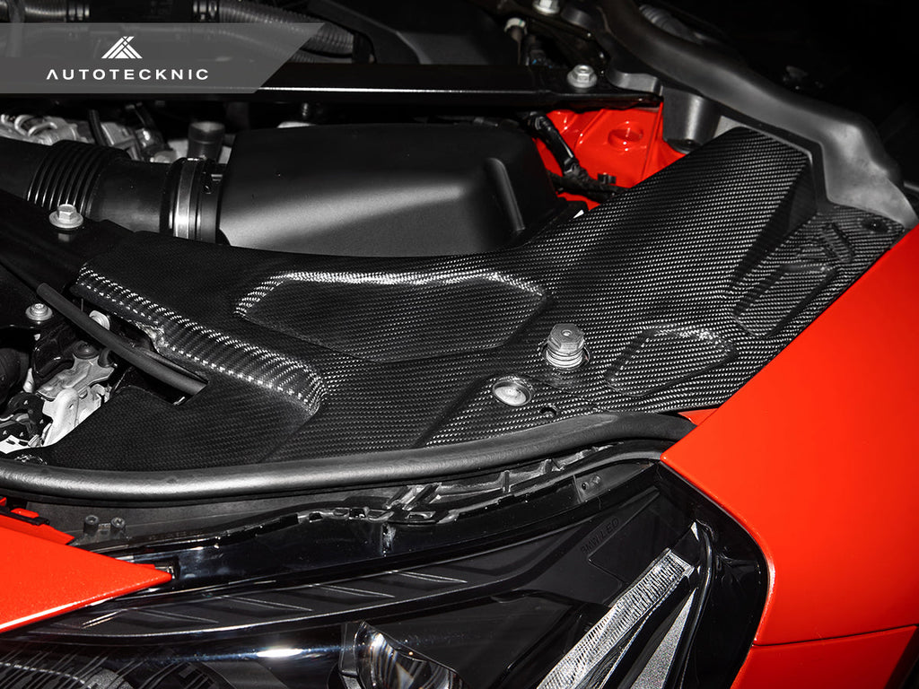 AutoTecknic Dry Carbon Engine Bay Trim Set - G87 M2