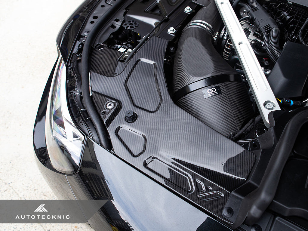 AutoTecknic Dry Carbon Engine Bay Trim Set - G87 M2