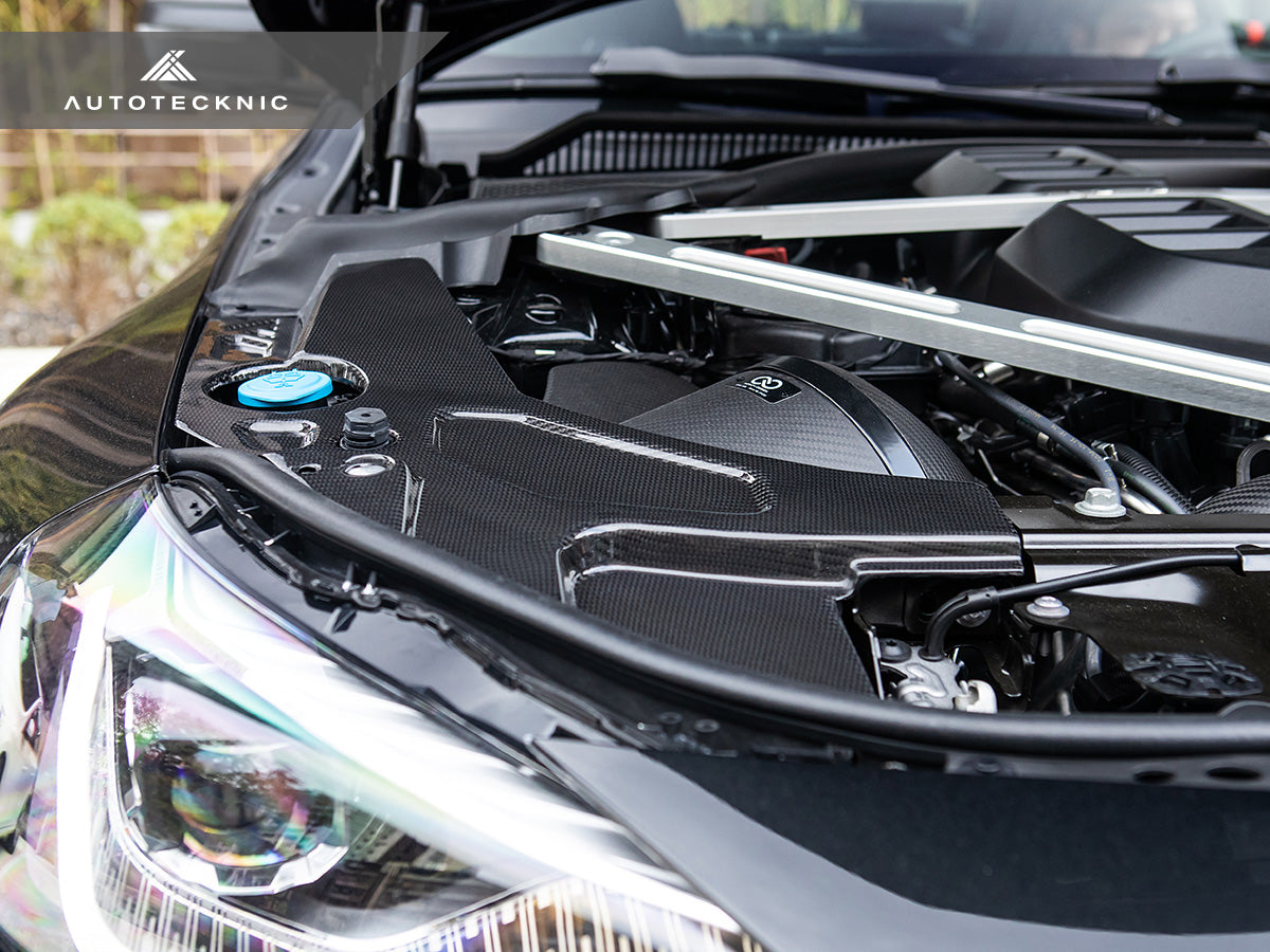 AutoTecknic Dry Carbon Engine Bay Trim Set - G87 M2