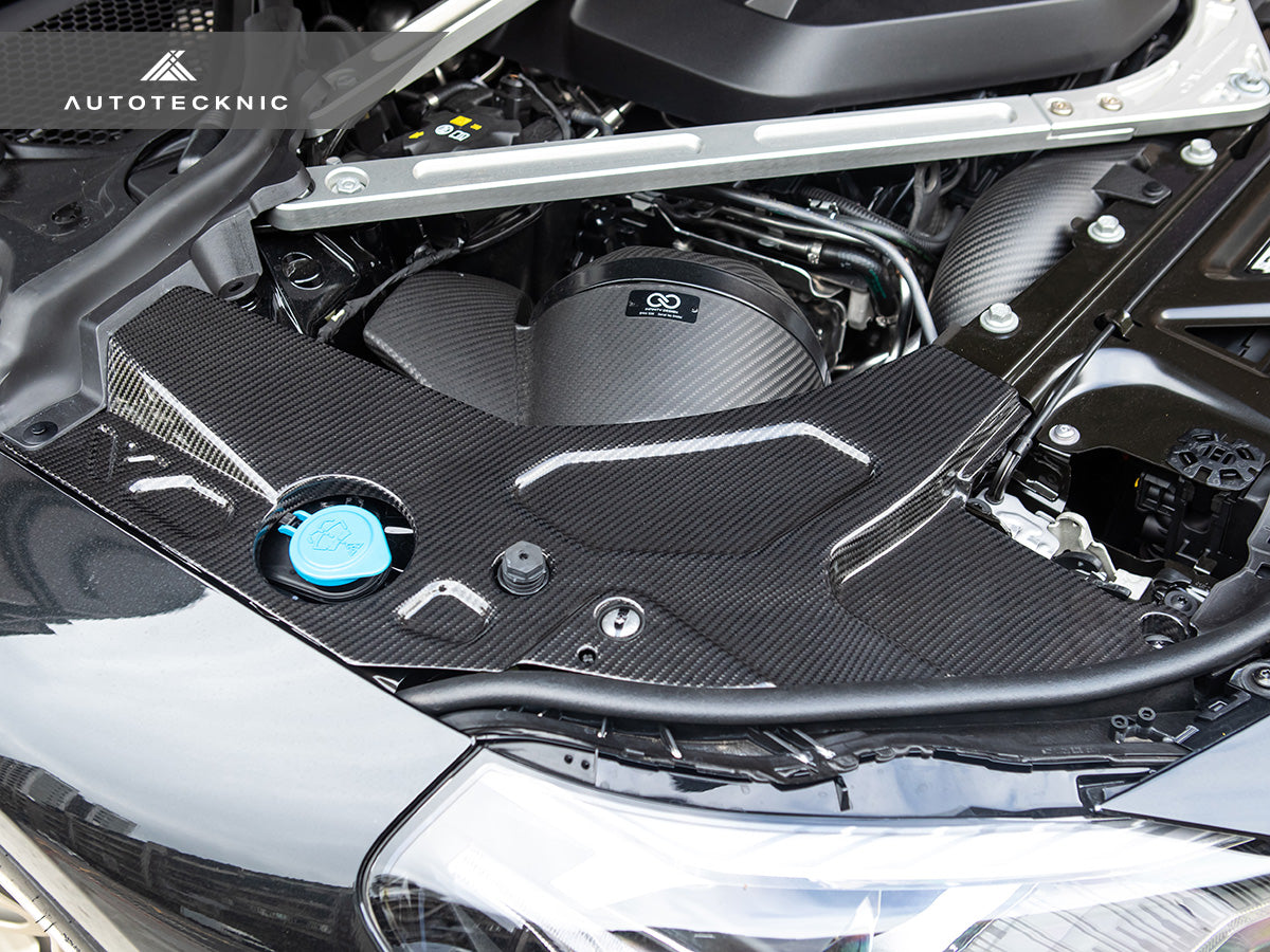 AutoTecknic Dry Carbon Engine Bay Trim Set - G87 M2