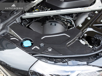 AutoTecknic Dry Carbon Engine Bay Trim Set - G87 M2