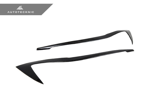 AutoTecknic Carbon Fiber Headlight Trim Set - G20 3-Series Pre-LCI