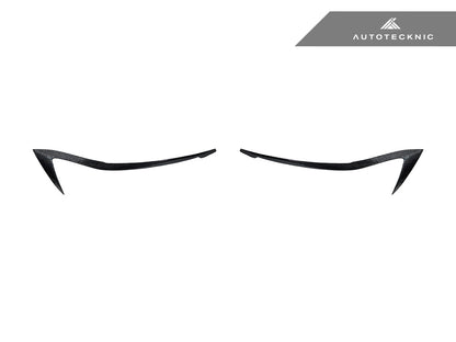 AutoTecknic Carbon Fiber Headlight Trim Set - G20 3-Series Pre-LCI