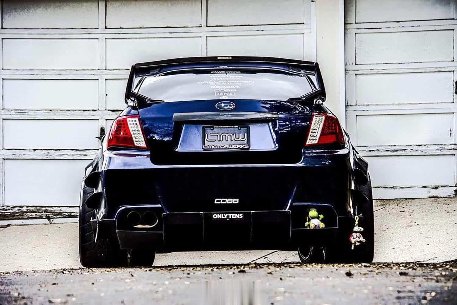 2011-2014 Subaru Wrx/Sti Rear Diffuser (Sedan) V1