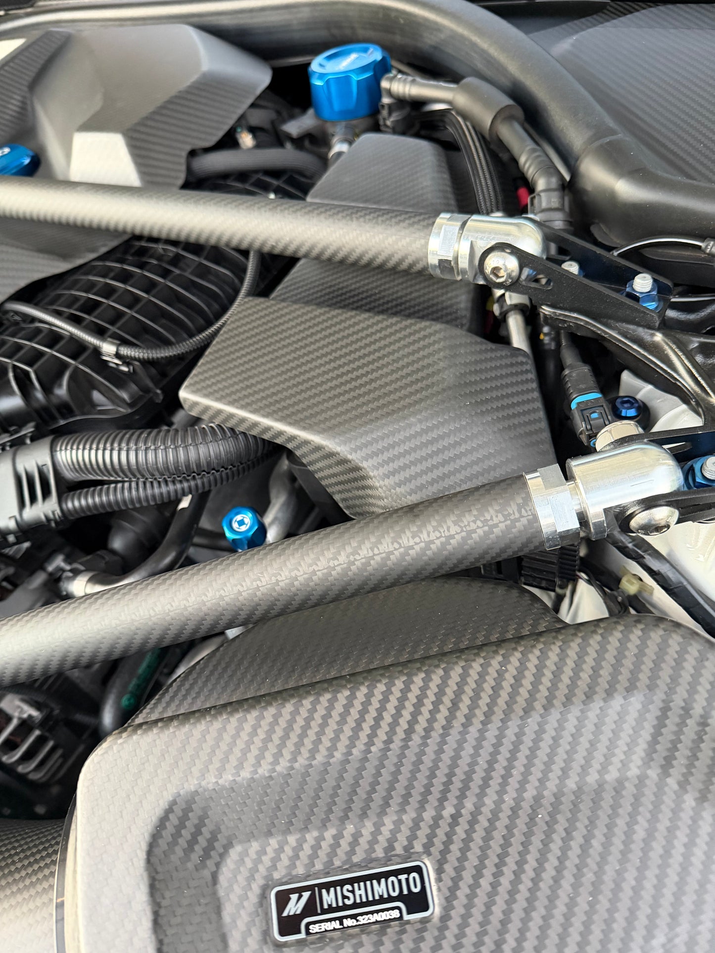 G8X Dry Carbon DME/ECU Replacement Cover