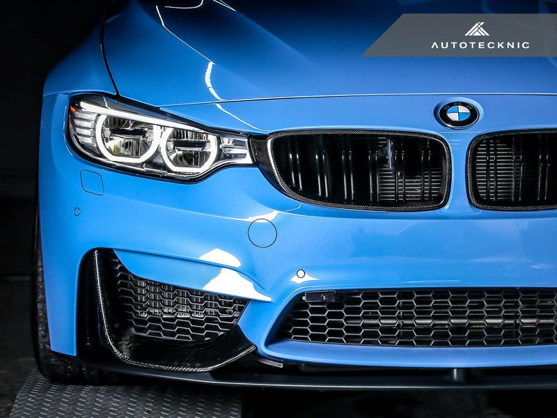 AutoTecknic Dual-Slats Carbon Fiber Front Grille Set - F80 M3/F82 M4