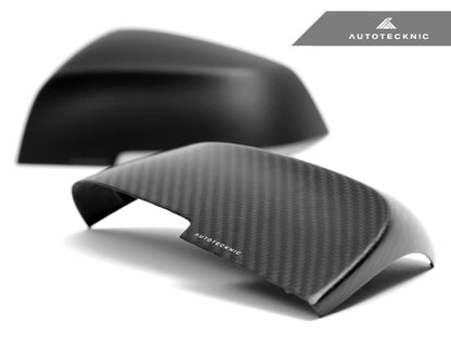 AutoTecknic Replacement Dry Carbon Mirror Covers - F30 3-Series | F87 M2