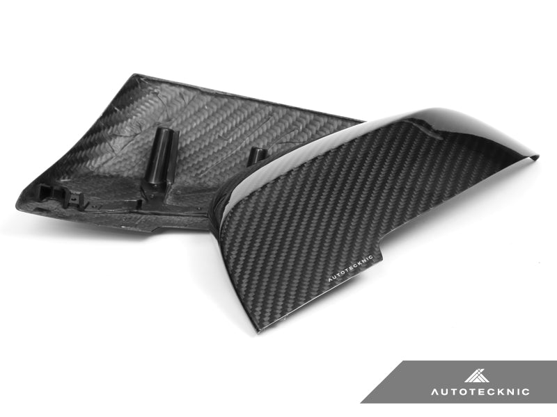 AutoTecknic Replacement Dry Carbon Mirror Covers - F30 3-Series | F87 M2
