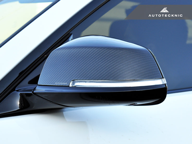 AutoTecknic Replacement Dry Carbon Mirror Covers - F30 3-Series | F87 M2