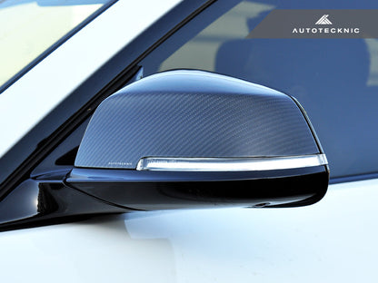 AutoTecknic Replacement Dry Carbon Mirror Covers - F30 3-Series | F87 M2