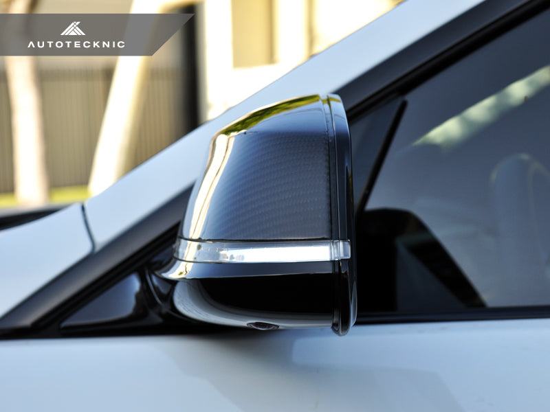 AutoTecknic Replacement Dry Carbon Mirror Covers - F30 3-Series | F87 M2