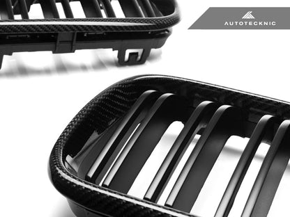 AutoTecknic Dual-Slats Carbon Fiber Front Grille Set - F87 M2