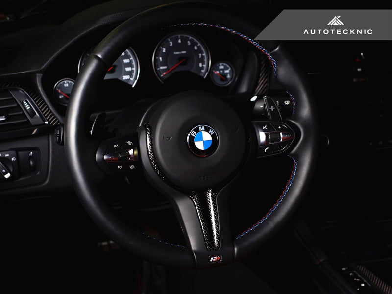 AutoTecknic Carbon Steering Wheel Trim - F87 M2 | F80 M3 | F82/ F83 M4