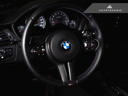 AutoTecknic Carbon Steering Wheel Trim - F87 M2 | F80 M3 | F82/ F83 M4