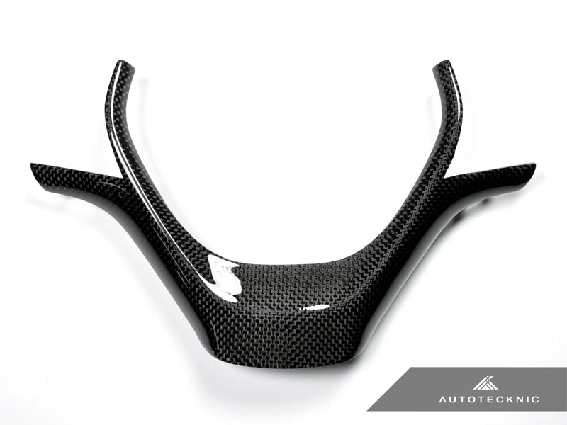 AutoTecknic Carbon Fiber Steering Wheel Trim - F30