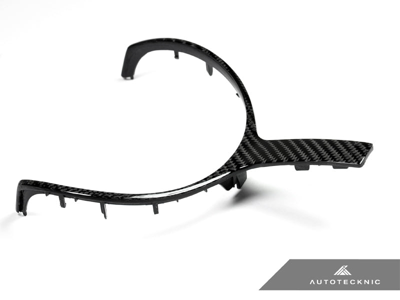 AutoTecknic Carbon Fiber M-Sport Steering Wheel Trim - F30