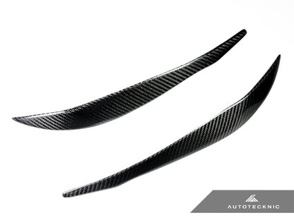 AutoTecknic Carbon Fiber Headlight Trim Set - F30 3 Series Sedan