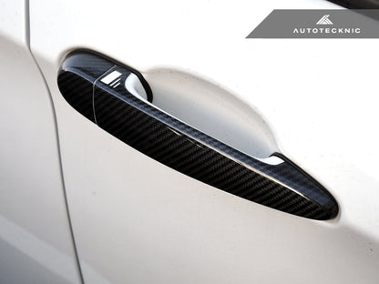 AutoTecknic Dry Carbon Fiber Door Handle Trims - F30