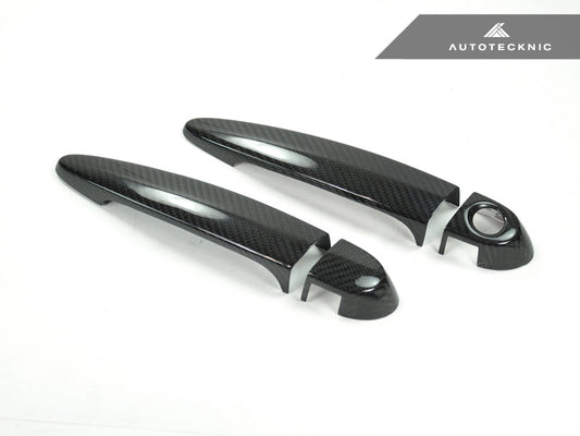 AutoTecknic Dry Carbon Fiber Door Handle Trims - F30