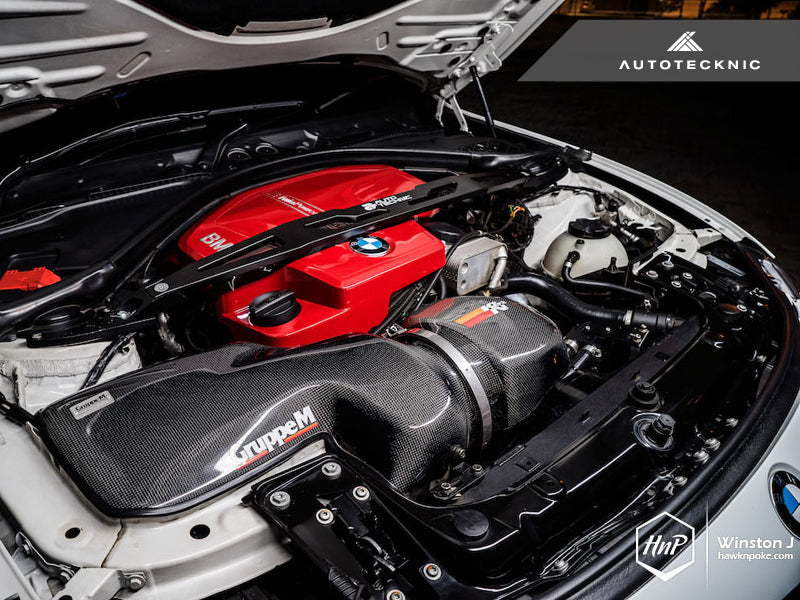 AutoTecknic Front Aluminum Strut Brace - F30