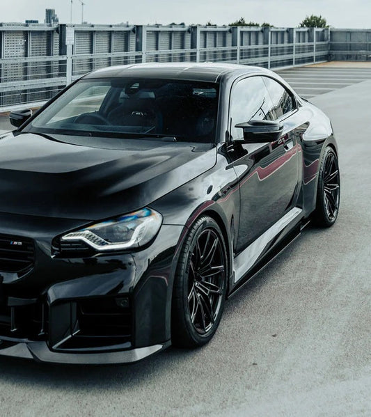 G87 Dry Carbon Fiber Side Skirt Extensions