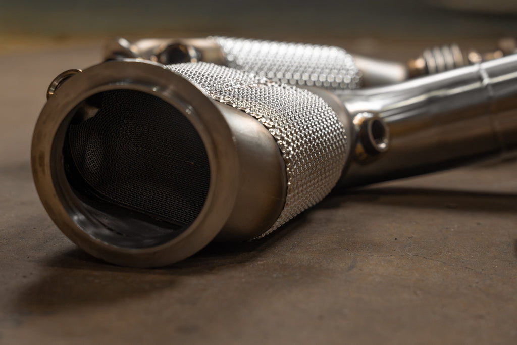 BMW F80/F82/F83/F87/M2C 400 Cell Catted Downpipes