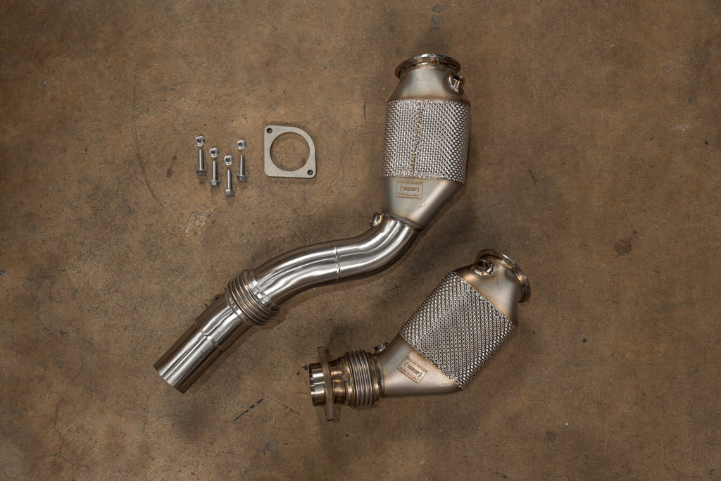 BMW F80/F82/F83/F87/M2C 400 Cell Catted Downpipes