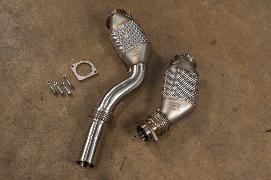 BMW F80/F82/F83/F87/M2C 400 Cell Catted Downpipes