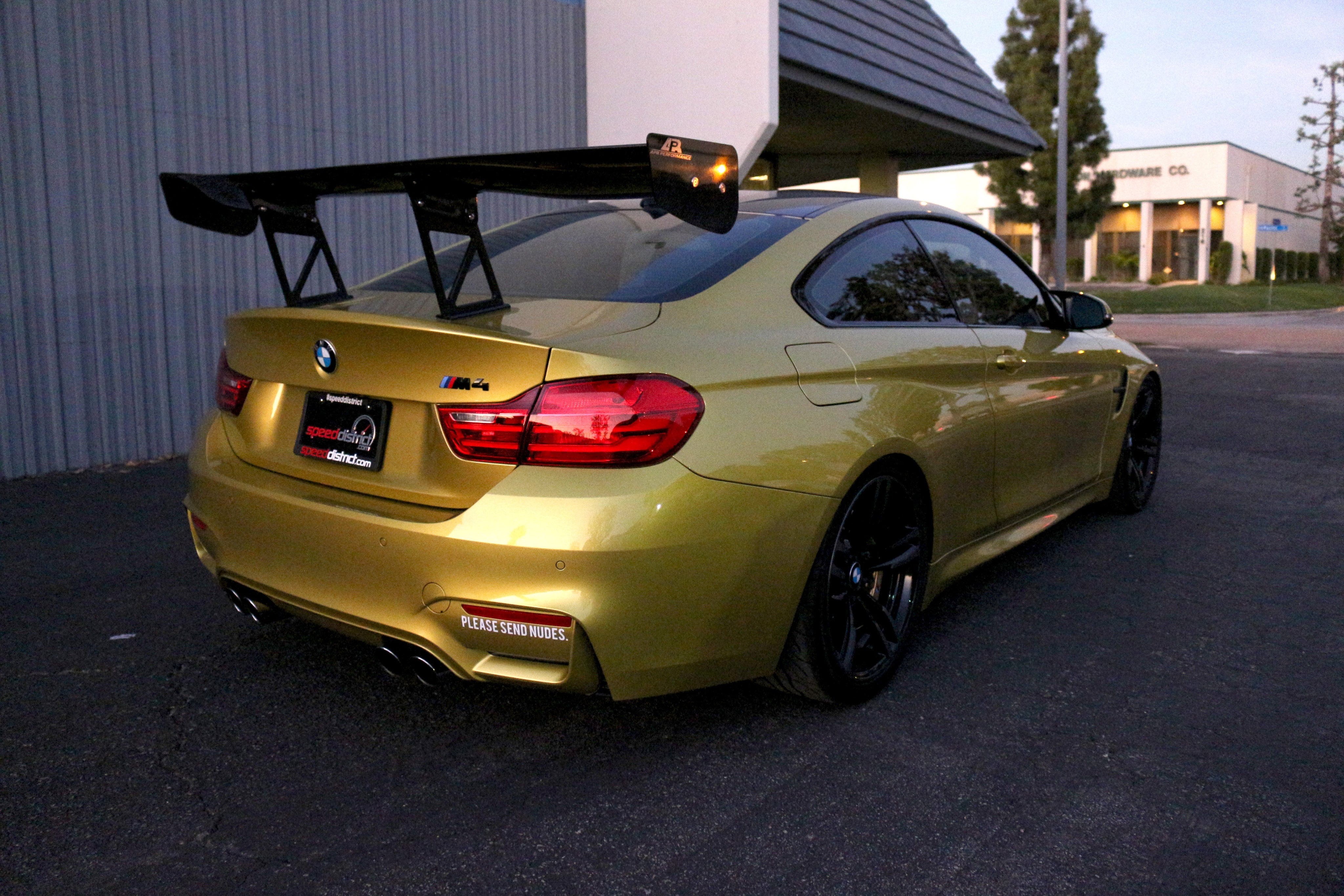BMW F82 M4 GTC300 Carbon Fiber Adjustable Wing | House of Apex - House of Apex