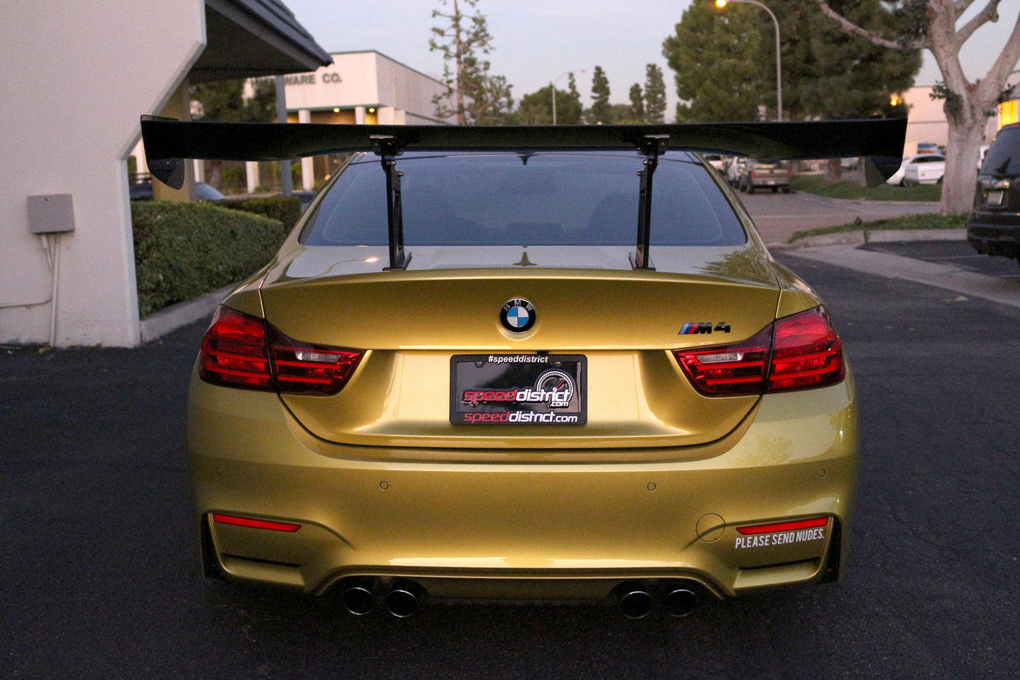 BMW F82 M4 GTC300 Carbon Fiber Adjustable Wing | House of Apex - House of Apex