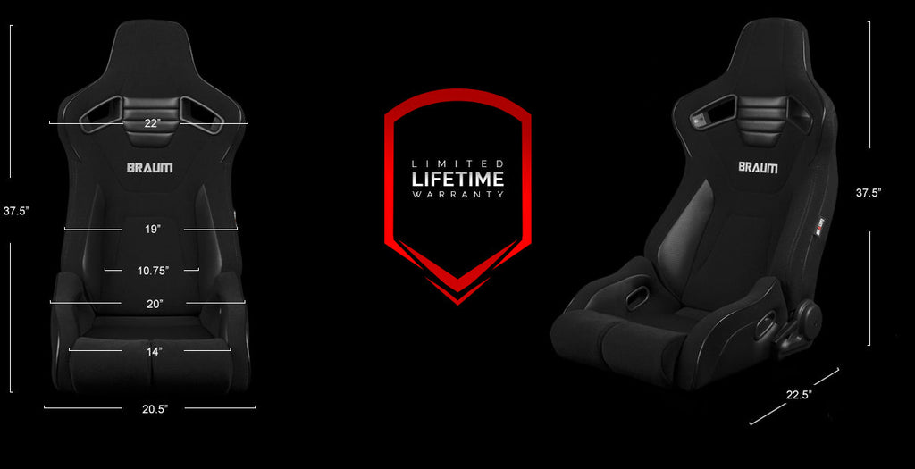 ELITE-R Series Sport Reclinable Seats - Priced Per Pair