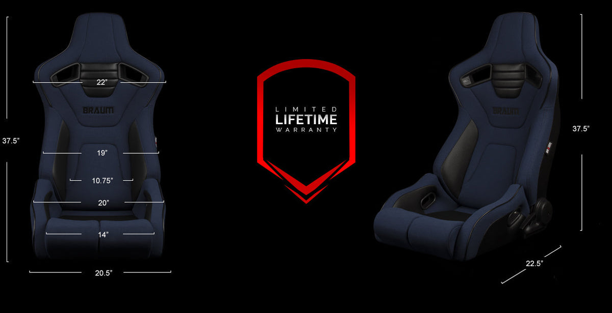 ELITE-R Series Sport Reclinable Seats - Priced Per Pair