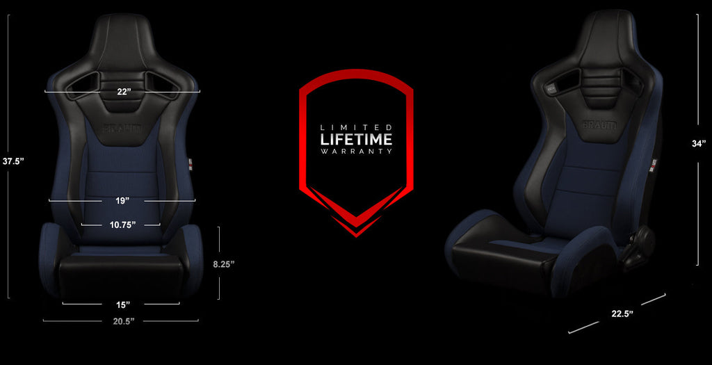 ELITE-S Series Sport Reclinable Seats - Priced Per Pair