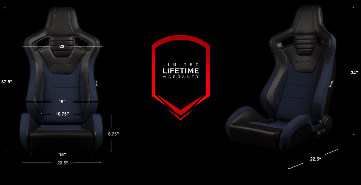 ELITE-S Series Sport Reclinable Seats - Priced Per Pair