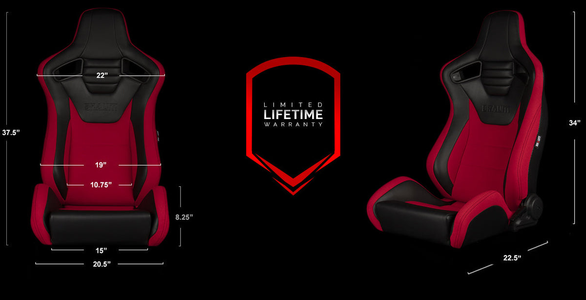 ELITE-S Series Sport Reclinable Seats - Priced Per Pair