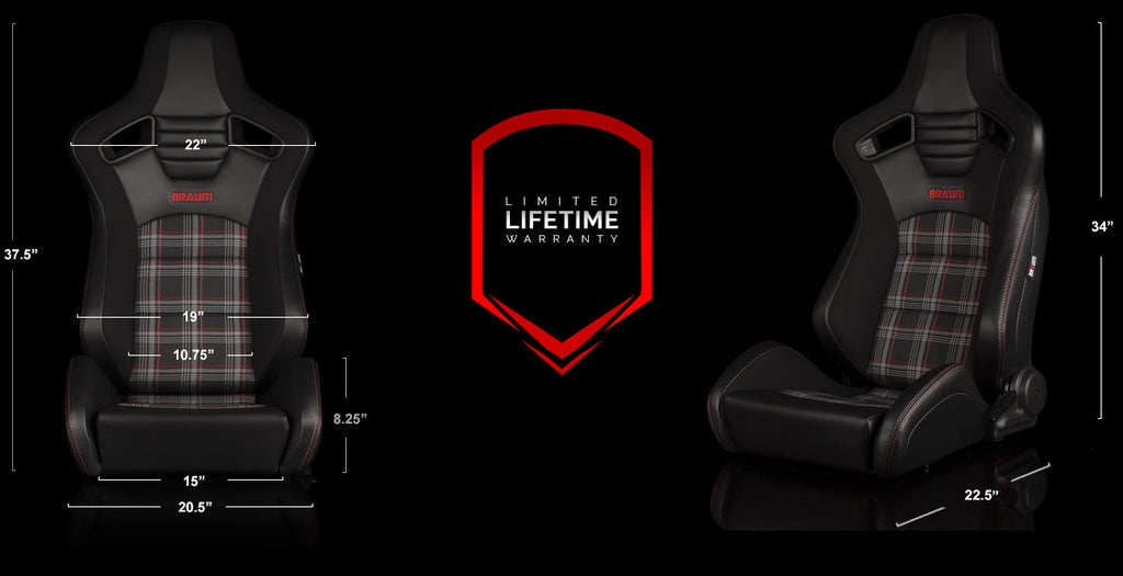 ELITE-S Series Sport Reclinable Seats - Priced Per Pair