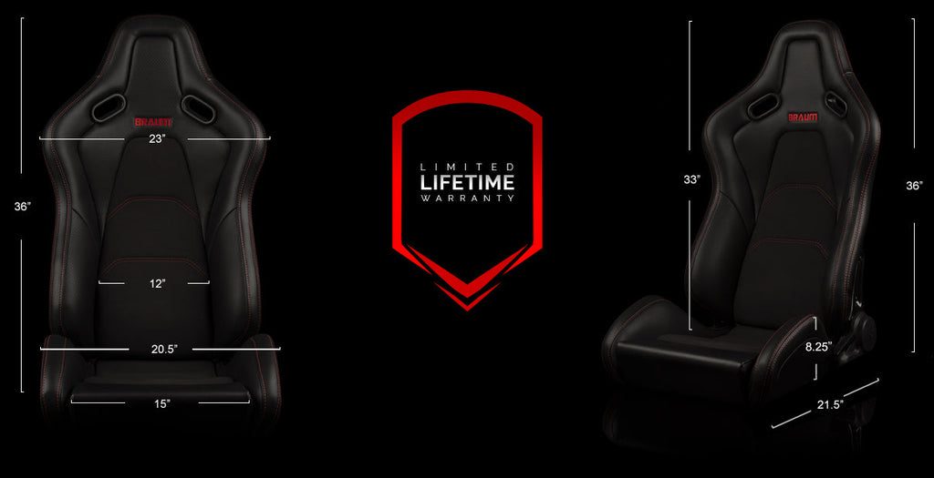 FALCON-S Series Reclinable FRP Composite Seats - Priced Per Pair