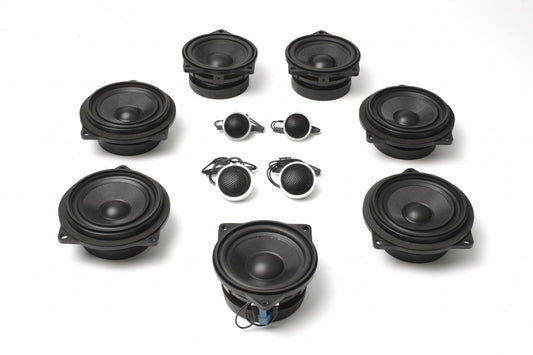 Bavsound Stage One BMW Speaker Upgrade for E92 Coupe with Premium Top Hi-Fi