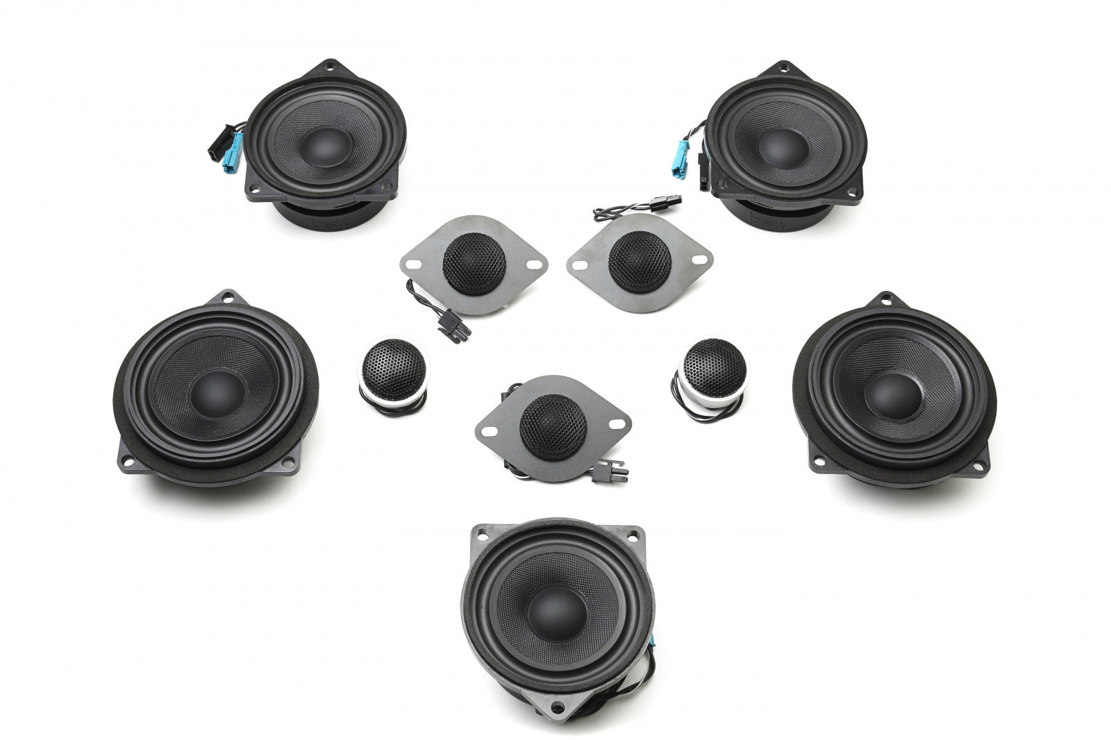 Bavsound Stage One BMW Speaker Upgrade for F22/F87 Coupe with Harman Kardon