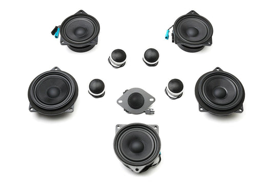 Bavsound Stage One Speaker Upgrade for Toyota Supra MKV with JBL Audio