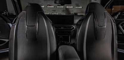 G87 M2 OEM Style Dry Carbon Fiber Backseat Cover