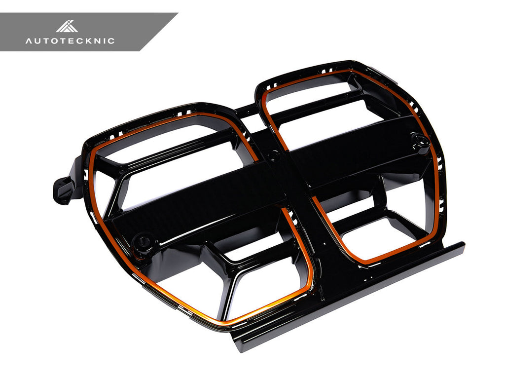 AutoTecknic Competizione Sport Gloss Black Front Grille - G80 M3 | G82/ G83 M4